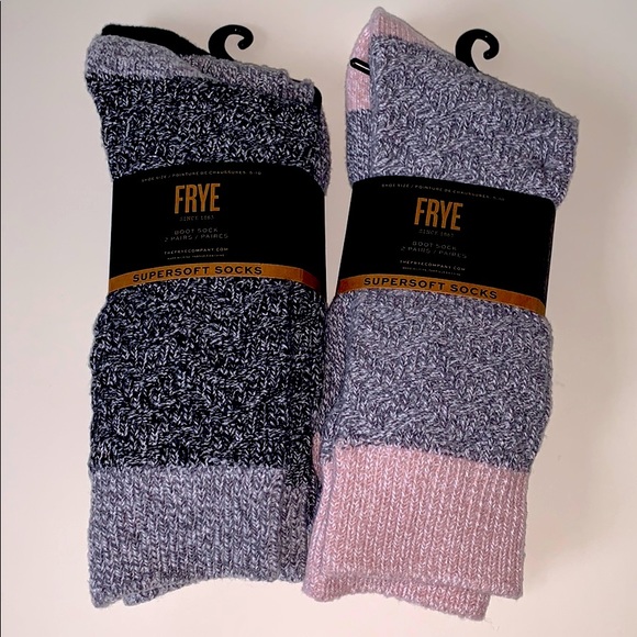 Shoes Sz 5-10 NEW Multiple Colors FRYE Women's Cotton Blend Crew Socks 3 Pair Shoes Sz 5-10 NEW Multiple Colors FRYE Women's Cotton Blend Crew Socks 3 Pair